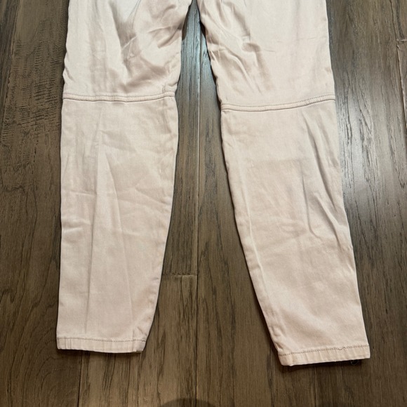 LOGG by H M Womens Beige Cargo Zip Ankle Pants Size 12 EUR 42 - Picture 9 of 10